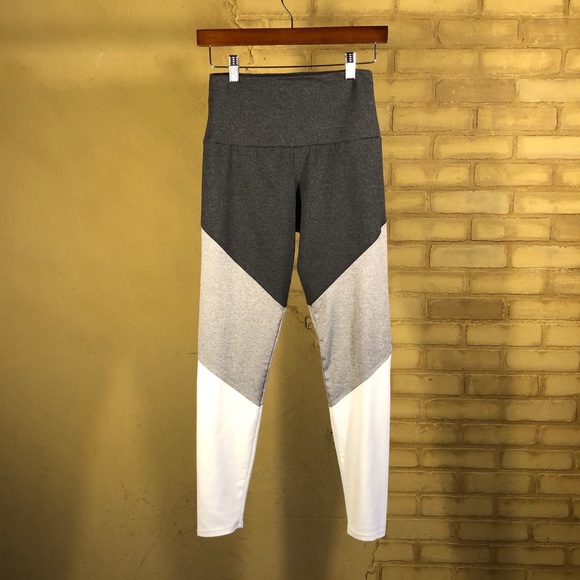 Onzie Flow High Rise Track Legging in Slate Combo - Picture 8 of 11